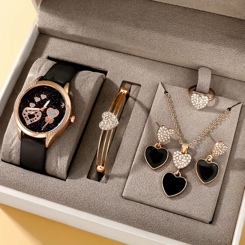 6pcs Women's Fashion Quartz Watch
