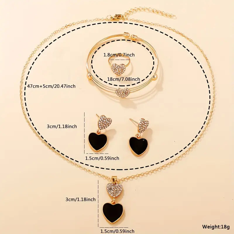 6pcs Women's Fashion Quartz Watch
